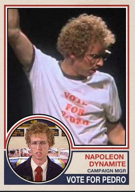 Happy 37th birthday to Jon Heder. Never knew Napoleon was a cousin to former NFL RB Vai Sikahema. 