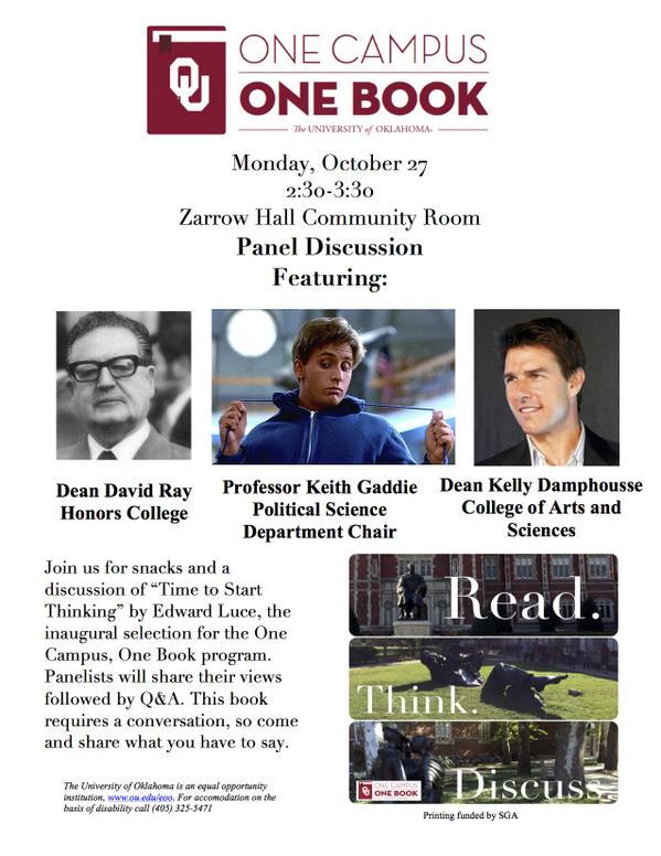 For our discussion tomorrow, we asked our panelists for a head shot and this is what we got. See the resemblance?