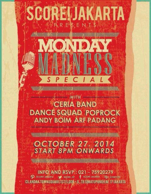 Tonite <a href="/PopRock_id/">PopRock</a> at score Jakarta,merapat poppers \m/ cc:: <a href="/adelahavid/">Adela Havid</a> <a href="/cezicez/">cez</a> <a href="/devibebek9_TnI/">Devi Bebek9</a> <a href="/itsVanez/">Vanez Melo</a>