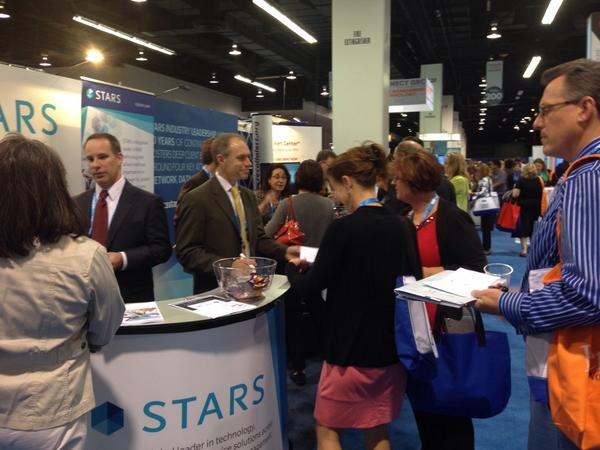 ScottRSwanson's tweet photo. Thanks to everyone who stopped by the @CSTARS ASHRM booth! See you tomorrow! #ASHRM2014 @ASHRM_AHA http://t.co/Z6yhabOBrt