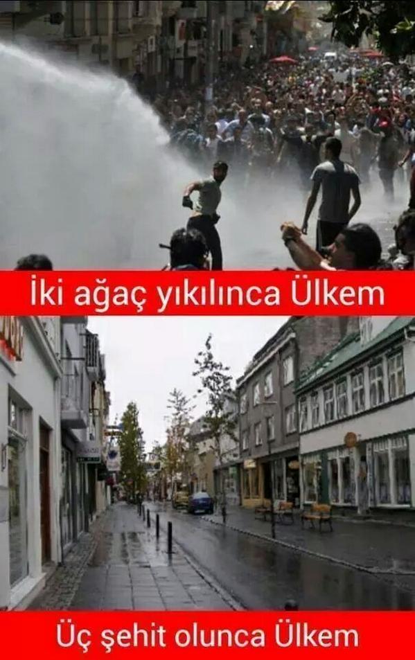 sarilaciapp's tweet photo. Hani "Gezi Ruhu" ? http://t.co/BlbpQFco7l