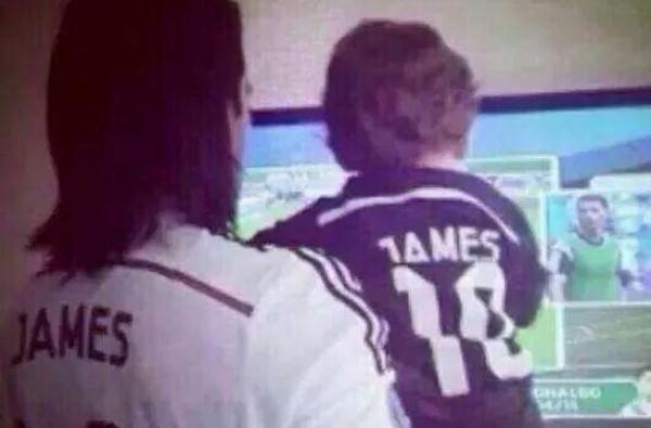 Bolanet's tweet photo. http://t.co/rN824mkz6g - Heboh di Dunia Maya! Kenakan Jersey Madrid Saat Clasico, Falcao Pancing Kontroversi http://t.co/L2aG2QCADW