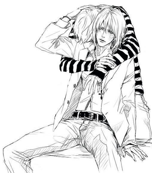 yaoi_please's tweet photo. Last one. This pic is perfection. So beautiful. Wish I could draw like that. #yaoi http://t.co/wmM4Zw4iS3