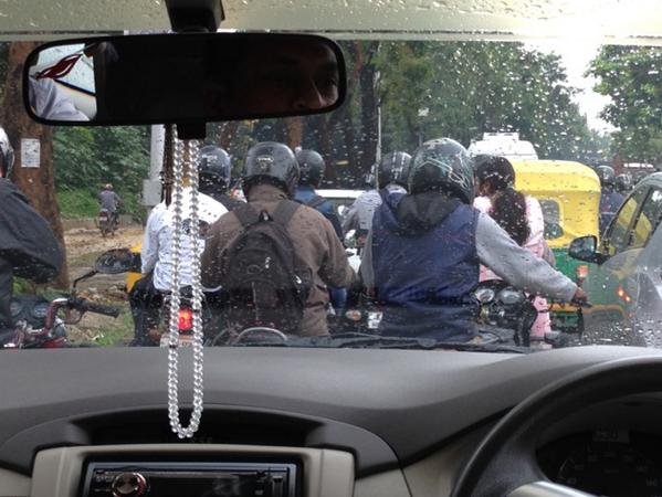 On the way to the office! Hope your morning commute is better than ours