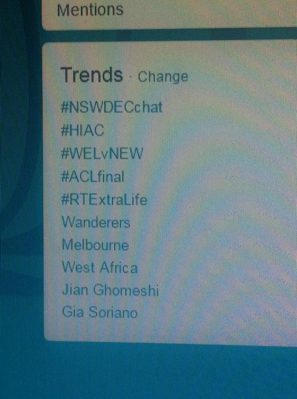 evonnejanewebb's tweet image. #NSWDECchat trending on Twitter this afternoon. Feeling proud of @learnDEC #NSWDEC