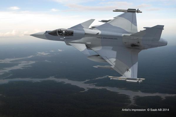 Press release: Saab and Brazil sign contract for Gripen NG. #GripenBR saabgroup.com/en/About-Saab/…