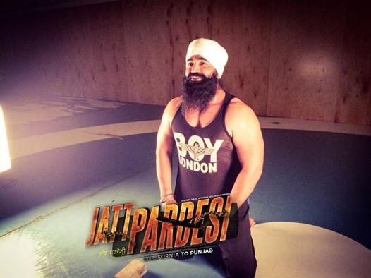 JattPardesi's tweet photo. #KSMakhan and #JaspreetSinghAttorney during the shoot of a Movie Scene in upcoming Punjabi Movie #JattPardesi http://t.co/nWJ2PkOMwW