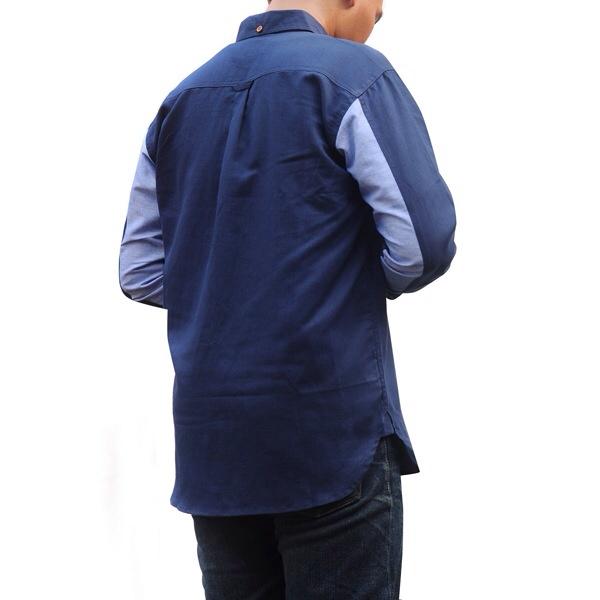 pnovianto's tweet photo. RT @LightHouseWear: Get our latest collection @StockroomJkt shirt in frame: Dark Navy Contrast Sleeve Shirt http://t.co/UnMLlD43Lg