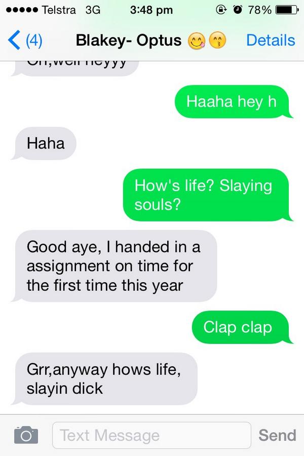 rachys98's tweet photo. This is what happens when I text a good friend of mine, who has red hair 😂😂 http://t.co/vdKzfhtdSG
