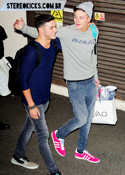 StereoKicksBR's tweet photo. Barclay with Jack Walton yesterday (@BarclayBeales) http://t.co/CeqDa0rNue