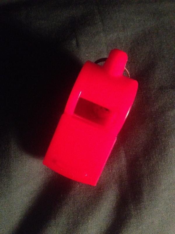 zachzachpuso's tweet photo. My buddy for today😂 #WhistleBlower #BenchCheering http://t.co/86PVc8hkaE
