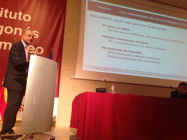 antnovo's tweet image. Santiago Sánchez @Hiberus en estos momentos busca 30 profesionales #ProCom14