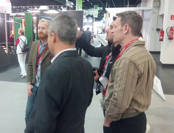 wagstaff_fitout's tweet photo. Wagstaff visits @Orgatec - very impressive exhibition. #Orgatec2014 http://t.co/x7lMoSPb9C