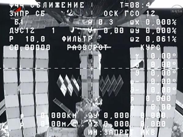 ShuttleAlmanac's tweet photo. Pic 2 - Undocking of #ProgressM24M from Pirs at the #ISS http://t.co/IVa58eM38A
