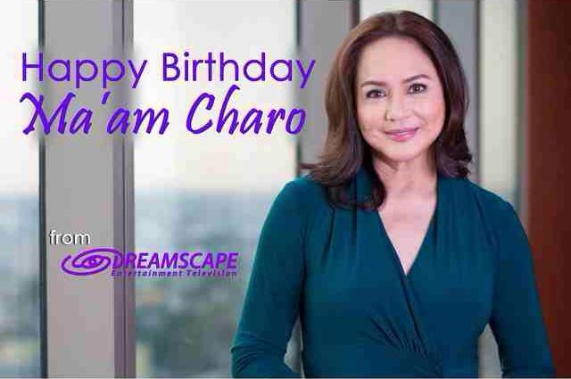 Happy, happy birthday to our dear Maam Charo Santos-Concio our CEO and President.  