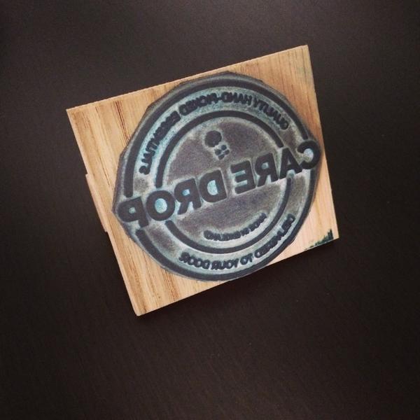 CareDropLtd's tweet photo. This beauty arrived this morning from @englishstamp. It's brilliant! http://t.co/71wfvtn8y8