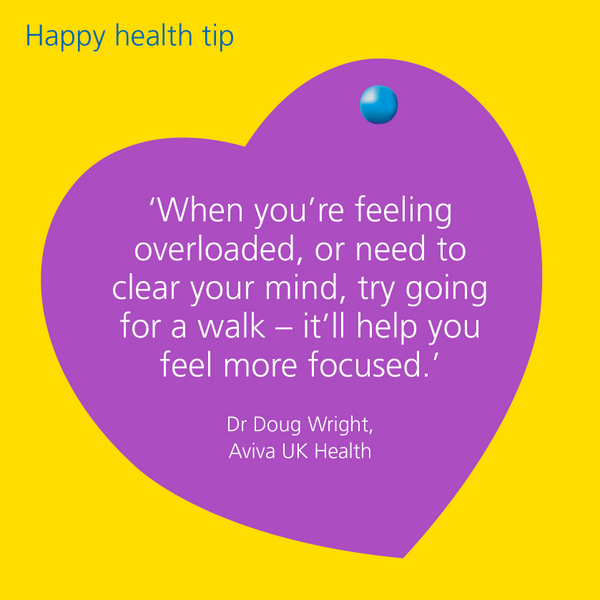 AvivaUK's tweet photo. Say hello to Monday with our #happyhealthtips. Here's 3 to get you started http://t.co/WuWTdARBSW