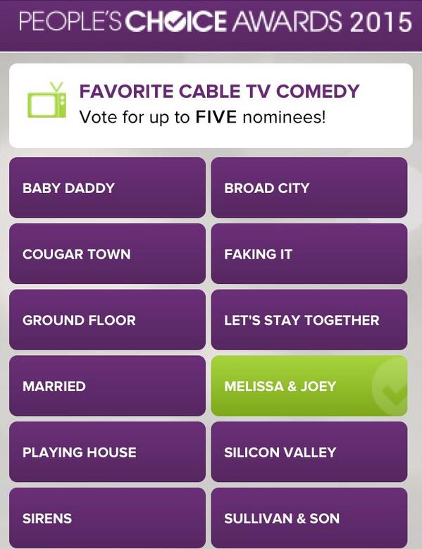MelissaJoanHart's tweet photo. #ItsVotingTime!!!!
There is a time for everything!!!

Now is the time to #VoteMelissaAndJoey 

http://t.co/Sw5yQUZQMI http://t.co/H36bbnzAxP