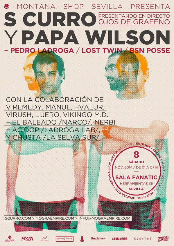 curromorales's tweet photo. 8 NOVIEMBRE S CURRO + @PxdrxLxdrxgx + @Lost_Twin + @bsnposse + @breakingbass_ SALA FANATIC Entradas @montanasevilla http://t.co/1lX7E4Z9q8