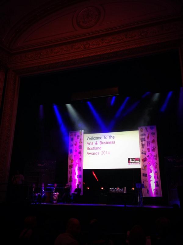 QuarticLlama's tweet image. More snaps from our #abscotlandawards win :D