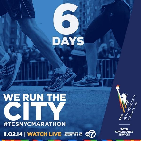 #NYRR Run the City Deals for #tcsnycmarathon runners, #nyrrvols &amp; fans are start today! tcsnycmarathon.org/about-the-race…