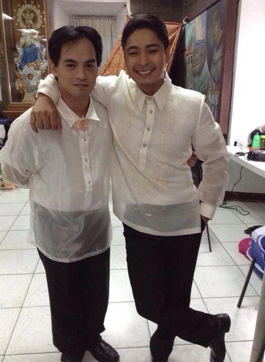    mauuna na ako happy birthday coco martin ... :)  calixto and samuel 