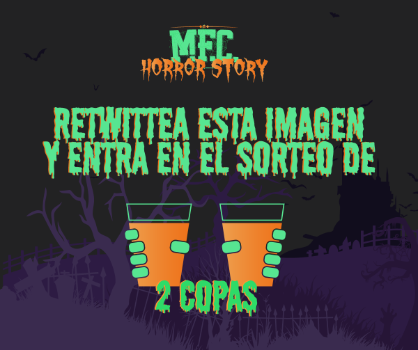 MFCrew_'s tweet photo. ¡MFC te regala 2 copas para el #HorrorStory! Sólo tienes que hacer RT a esta imagen y no dejar que te lo cuenten. http://t.co/1bvZnLbEuD