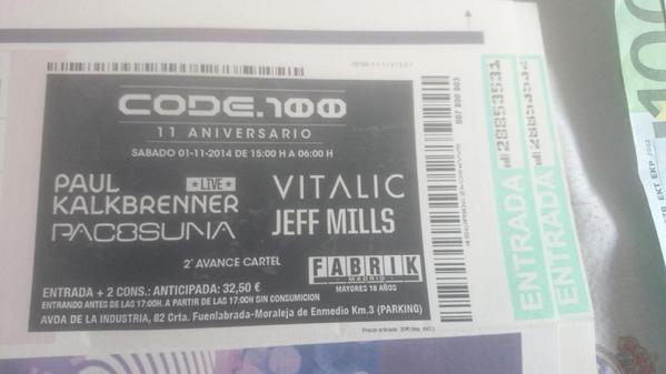 moruca92's tweet photo. Vams comienzo d semana..cn ganas d k yege l viernes pa marxar pa madrid! #code100 #demasiadas ganas @fabrikdiscoteca http://t.co/6e8Yu6rsou