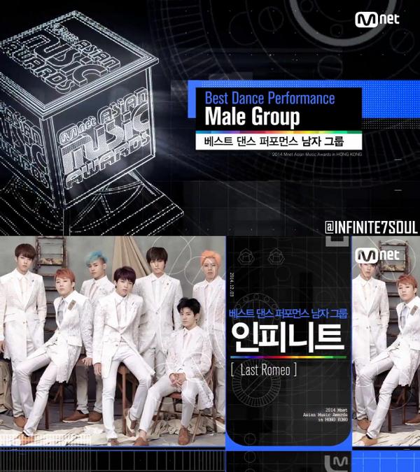 ihowon91's tweet photo. 2014 MAMA Nominees - Best Dance Performance Male Group : 
#인피니트 (Last Romeo) http://t.co/w8EYGX53Yr http://t.co/dlYDRWfj25