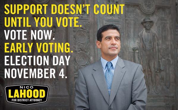 nico4da's tweet photo. Make your support count by taking your friends, family, and co workers to vote with you. #nico4da http://t.co/gtHhlBh2iH