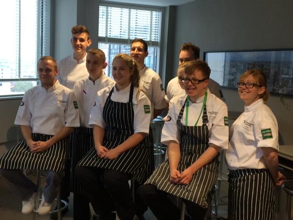 johnwoody19's tweet photo. Say hi to our fantastic new chef graduates@deverevenues #chefdevelopmentprogramme http://t.co/aBmSX7CS5R