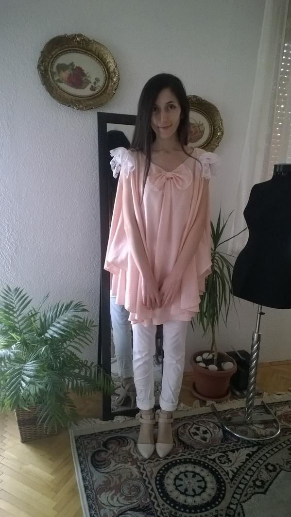 MaggieTasevska's tweet photo. My Otono Kawaii handmade dress ^_^ So HAPPY! http://t.co/FZEhENqG1Y