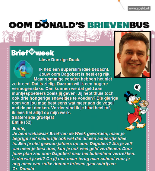 DeSpeld's tweet photo. Brief van de week: Emile (52) - http://t.co/Y5DE6D3kFM http://t.co/zKrm9t8cg3