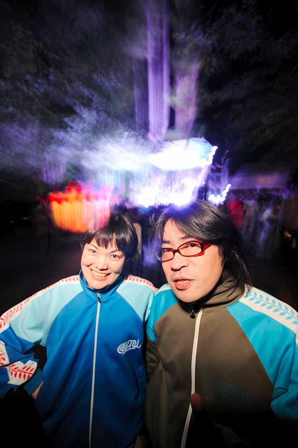 残したい一枚の写真】 巡礼ジャージを着たレイ・ハラカミと二階堂和美