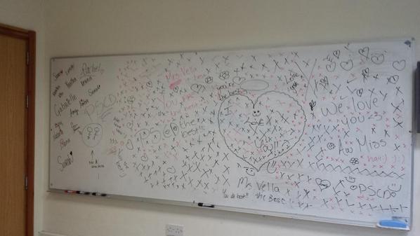 SarahJane523's tweet photo. Monday morning present from my students....#urdbest http://t.co/LSRhanlJE4