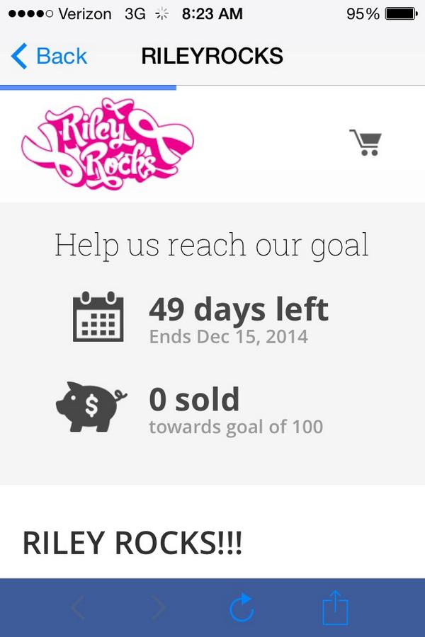 RileysChallenge's tweet photo. BRAND NEW Riley Rocks t-shirts AND sweatshirts!! Check it out!!http://t.co/JUwzVOpPrP http://t.co/2A3VTCo1Ju