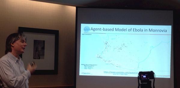 adamgdunn's tweet image. Agent based model of Ebola in Monrovia #IEEEBigData
