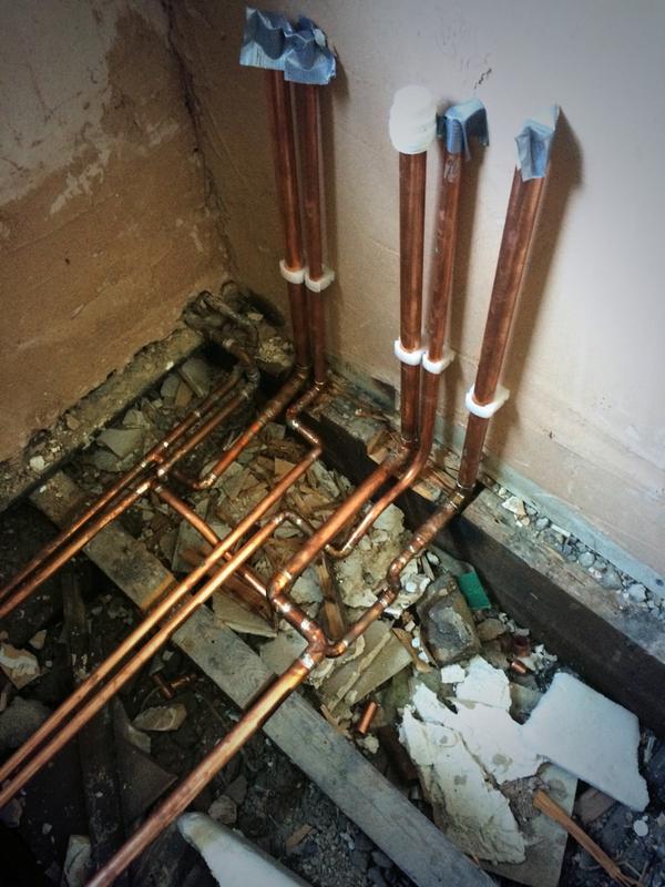 ReesCarpentry's tweet image. #plasterboarding today in #kilburn #duplexapartment