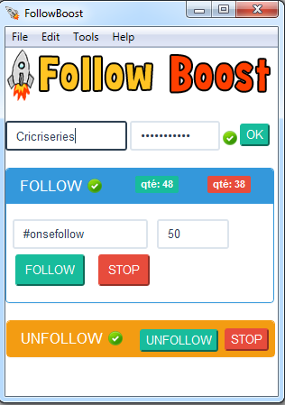 Cricriseries's tweet image. En train de Tester @followboost_fr de la bombe !