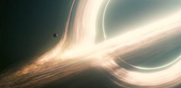 IMAX's tweet photo. How realistic is the black hole in Interstellar?  According to scientists, pretty spot on. http://t.co/10GMMHasyB http://t.co/Ziw8kBwal5
