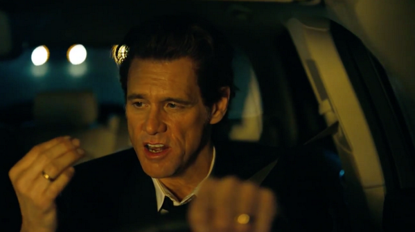 Adweek's tweet photo. Jim Carrey mercilessly spoofs Matthew McConaughey's Lincoln ads on SNL. http://t.co/QSmHX6a0Rg http://t.co/GmK0R9pbQz