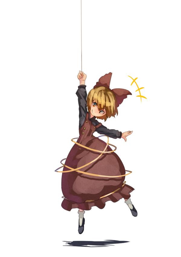 黒谷ヤマメ 「ヤマメさん#深夜の真剣お絵描き60分一本勝負 」|はしろのイラスト