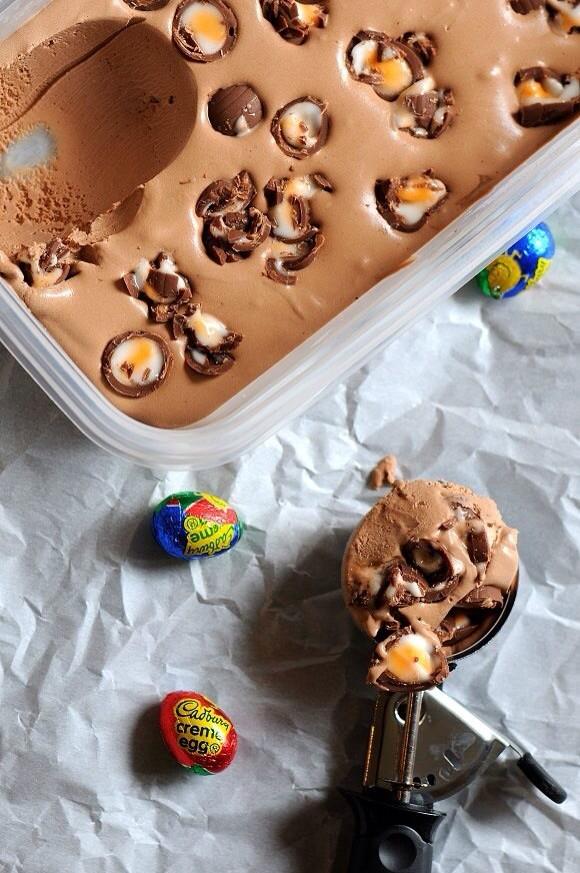 kimbertie's tweet photo. @GrafishGraeme omg me too n I'm in a naughty mood I need this creme egg ice cream now :( http://t.co/eldkd3oCAL