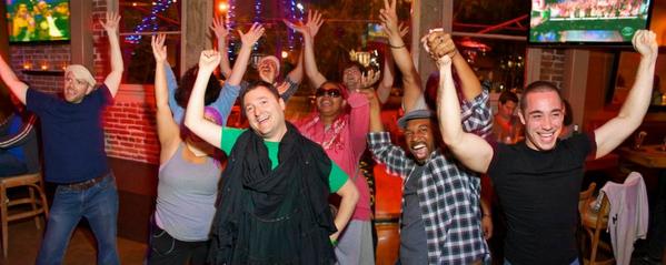 lovingweho's tweet photo. We will miss the @FansOfMuMo and @RyanOConnor! :( #lastdaysat11 @gayweho #farewellcelebration #westhollywood http://t.co/kOQiFPyPG3