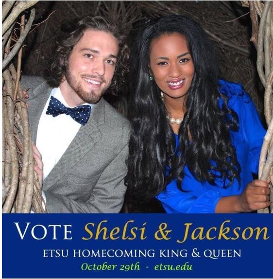 ETSURepubs's tweet photo. We're so proud of our own @JacksonCassada running for homecoming! Be sure to cast your vote, ETSU! @ETSUhomecoming http://t.co/D9ypO4eJmK