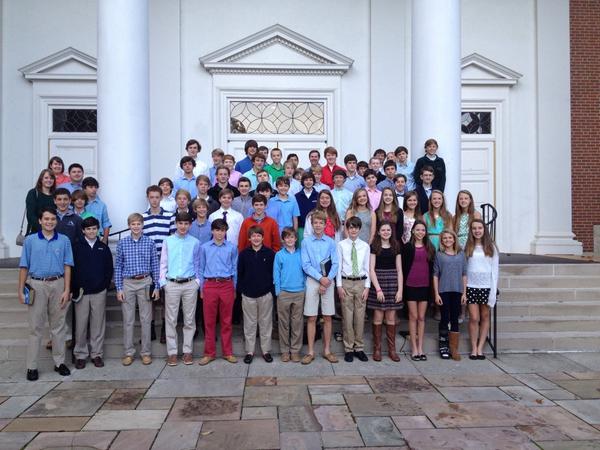 Drew_Adams's tweet photo. Such an honor to lead these kids and many more through Confirmation this year. @peachtreepres #10kreasons http://t.co/petPbujqvz