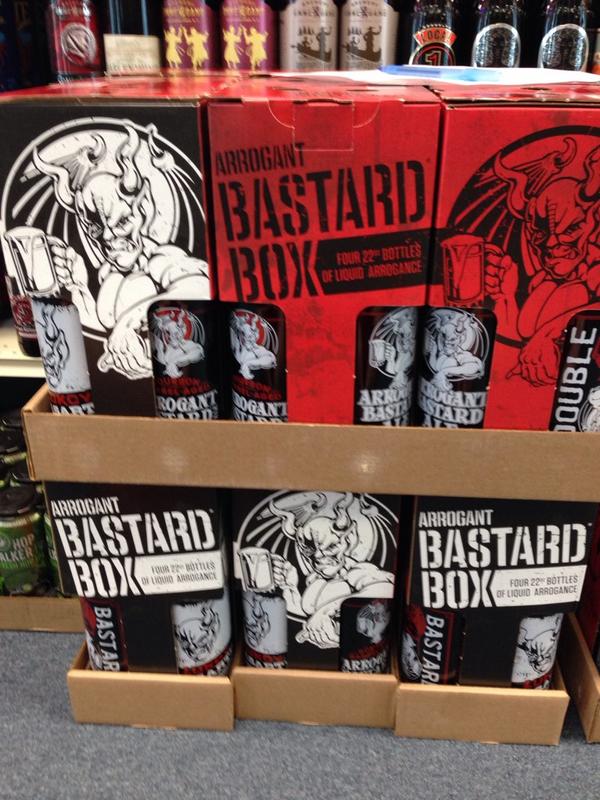 LovelandCappys's tweet image. Who doesn&apos;t love @StoneBrewingCo #BastardBox 4-22ozbottles $19.99! Wow! #ArrogantBastard LuckyBastard DoubleBastard &amp;amp;