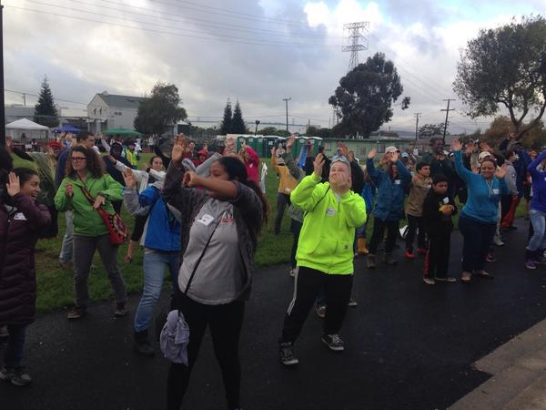 ServiceWorksSF's tweet image. Wobbling for a morning boost of energy #MakeADifferenceDay #MADD