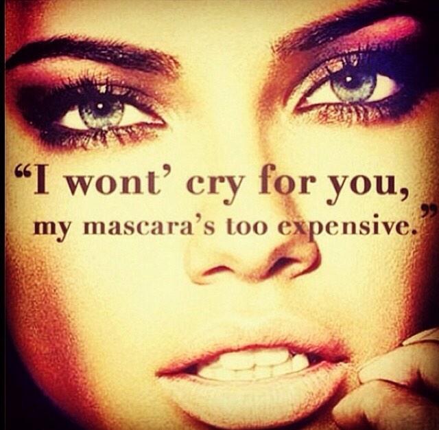 The Best Quotes on Twitter "Mascara is well getting expensive not arsed 😂🙈 http//t.co/Sk0AhyK0sn"