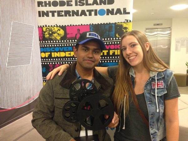 rajahthat's tweet image. picked up a sweet award of #bestscifi film at the #riiff! Thank you @RIFilmFest @Rawley_C